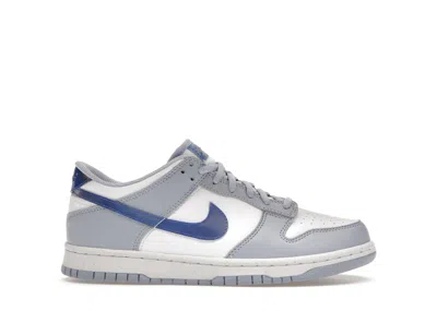 Pre-owned Nike Dunk Low Next Nature Iridescent Sneakers In Blue Whisper/hyper Royal/green Abyss