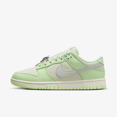 Nike Dunk Low Next Nature Se Fn6344-001 Sneakers Women's Sea Glass Leather Pss45 (green,12)