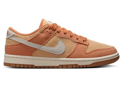 Pre-owned Nike Dunk Low Next Nature Se (women's) Sneakers In Amber Brown/white Onyx/gum Light Brown In Multi