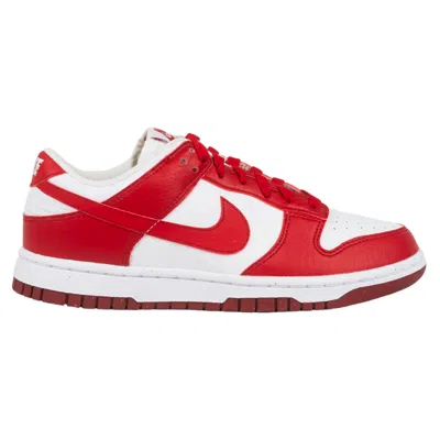 Nike Dunk Low Next Nature Sneaker In Red And White In Rosso/bianco