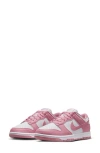 Nike Dunk Low Next Nature Sneaker In White/elemental Pink