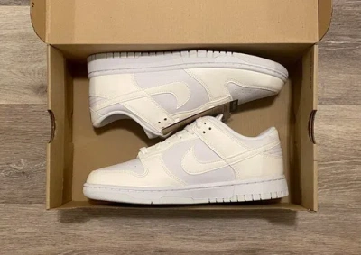 Pre-owned Nike Dunk Low Next Nature White Sail Dd1873-101 Women's Size 8.5, Men's Size 7 In White-sail