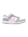 Nike Dunk Low Sneakers In Grey Leather