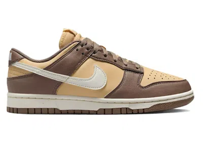 Pre-owned Nike Dunk Low Next Nature (women's) Sneakers In Mink Brown/sesame/coconut Milk