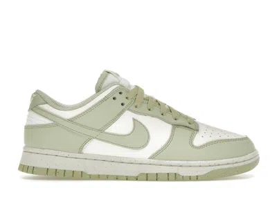 Pre-owned Nike Dunk Low Next Nature (women's) Sneakers In Olive Aura/sail/coconut Milk In Multi