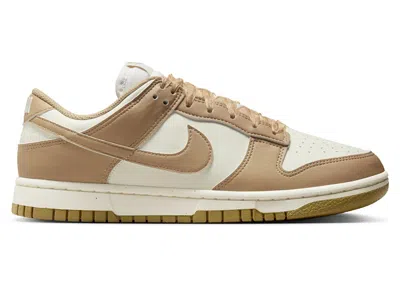 Pre-owned Nike Dunk Low Next Nature (women's) Sneakers In Sail/parachute Beige In Sand