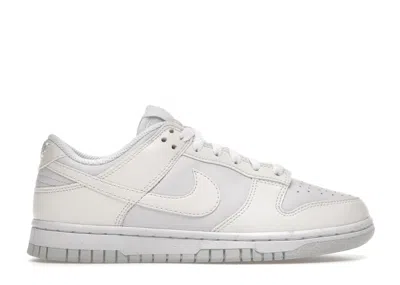 Pre-owned Nike Dunk Low Next Nature (women's) Sneakers In White/sail/grey In Multi