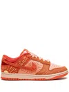 Nike Dunk Low Low Top Sneakers In Orange