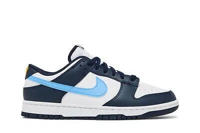 Pre-owned Nike Dunk Low 'obsidian University Blue' Fn7800-400 In White