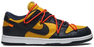 Nike Dunk Low Off-white University Gold In Multi