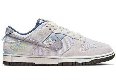 Pre-owned Nike Dunk Low On The Bright Side (women's) Sneakers In Photon Dust/wolf Grey/sail