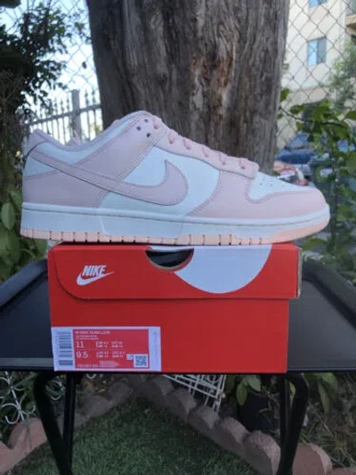 Pre-owned Nike Dunk Low "orange Pearl" Dd1503-102 Size 11 Women's In Pink