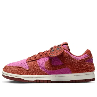 Nike Dunk Low Panda 'picante Red' In Burgundy