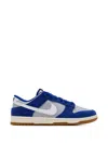 Nike Dunk Low Panelled Sneakers In Blue