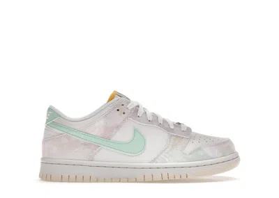 Pre-owned Nike Dunk Low Pastel Paisley Sneakers In White/phantom