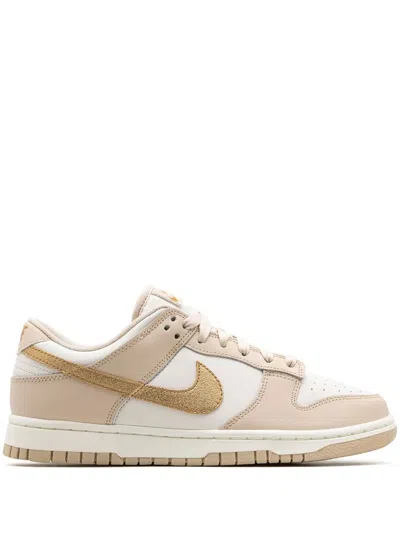Nike Dunk Low 3d Swoosh Sneakers In Neutrals
