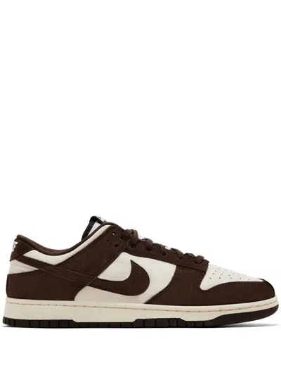 Nike Dunk Low Retro Casual Shoes Size 11 Leather In Brown