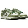 Nike Dunk Low Premium Basketball Sneaker In Oil Green/ Tree Line/ Sail