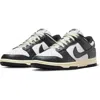Nike Dunk Low Premium Basketball Sneaker In White/black/coconut Milk