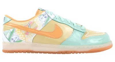 Pre-owned Nike Dunk Low Premium Collection Royale Serena Williams (women's) Sneakers In Celery/papaya/med Mint