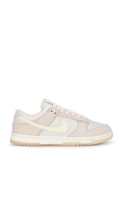 Nike Dunk Low Premium Sneaker In Light Soft Pink & Coconut Milk