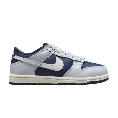 Pre-owned Nike Dunk Low Ps 'football Grey Midnight Navy' | Blue | Kid's Size 1.5