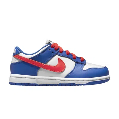 Pre-owned Nike Dunk Low Ps 'game Royal Crimson' | Blue | Kid's Size 11.5
