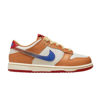 Pre-owned Nike Dunk Low Ps 'hot Curry' | Orange | Kid's Size 10.5