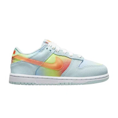 Pre-owned Nike Dunk Low Ps 'playground Pack' | Blue | Kid's Size 13