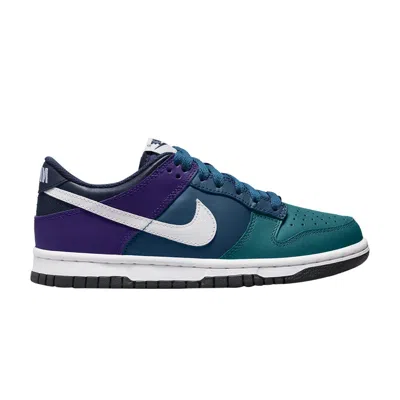 Pre-owned Nike Dunk Low Ps 'teal Purple' | Kid's Size 11 In Blue