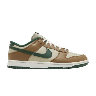 Pre-owned Nike Dunk Low 'rattan Canyon Green' In Brown