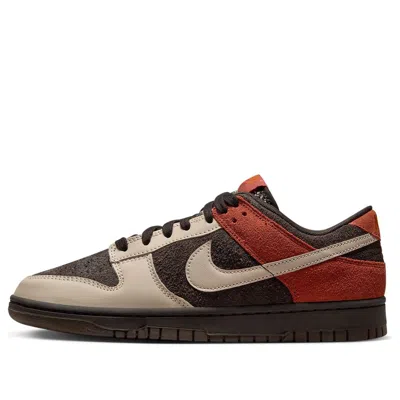 Nike Dunk Low "red Panda" Sneakers In Brown