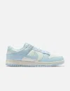 Nike Dunk Low Retro Sneakers In Baby Blue And White