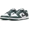 Nike Dunk Low Retro Bttys Sneaker In White/vintage Green/white