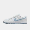 Nike Dunk Low Retro Casual Shoes (men's Sizing) In White/light Armory Blue/summit White