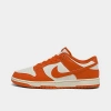 Nike Dunk Low Retro Casual Shoes In Pale Ivory/safety Orange