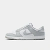 Nike White & Gray Air Force 1 '07 Lv8 Sneakers In White/light Smoke Grey/white