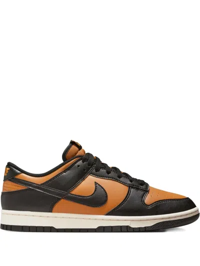 Nike Dunk Low Retro "desert Ochre" Sneakers In Black
