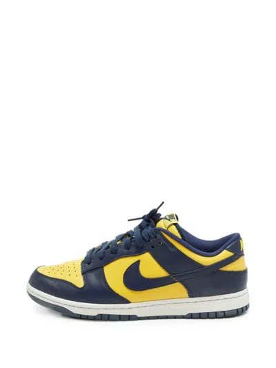 Pre-owned Nike Dunk Low Retro Low-top Sneakers In Blue