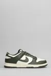 Nike Dunk Low Retro Sneakers In Green