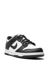 Nike Big Kids Black & White Dunk Low Sneakers In White
