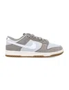 Nike Suede Panelled Sneakers In Gray