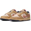 Nike Dunk Low Retro Sneakers In Beige And Orange-neutral In Wheat/burnt Sunrise/sand