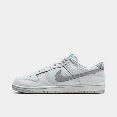Nike Dunk Low Retro Se Casual Shoes (men's Sizing) In Summit White/glacier Ice/vast Grey/metallic Silver