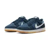 Nike Blue & White Dunk Low Retro Se Sneakers In Blue