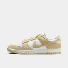Nike Dunk Low Se Team Gold Suede In White/team Gold/white