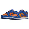 Nike Dunk Low Retro Sneaker In Bright Ceramic/team Royal