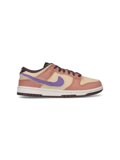 Nike Dunk Low Retro Sneakers In Brown