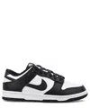 Nike Black & White Dunk Low Retro Se Sneakers In Black