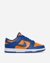Nike Dunk Low Retro Sneakers In Blue And Orange In Multicolor
